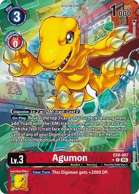 Agumon (Digital Monster Day Commemoration Event Winner) (EX9-007 R) [Digimon Promotion Cards]