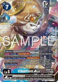 Vikemon ACE (Cyber Eden Release Event Winner) (BT16-026 SR) [Cyber Eden]