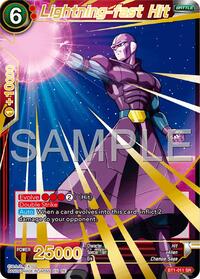 Lightning-fast Hit (Reprint) (BT1-011) [Expansion Deck Box Set 25: Premium Anniversary Box 2025]