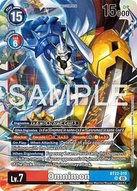 Omnimon (BT22-015 SR) [Cyber Eden]