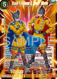 Gamma 1 & Gamma 2, Heroes' Mission (Reprint) (BT22-021) [Expansion Deck Box Set 25: Premium Anniversary Box 2025]