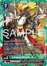 Leopardmon ACE (BT22-052 SR) [Cyber Eden]