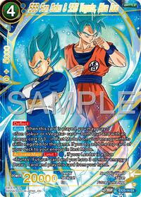 SSB Son Goku & SSB Vegeta, Blue Duo (EX25-14) [Expansion Deck Box Set 25: Premium Anniversary Box 2025]