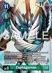Zephagamon (Digimon Liberator Debuggers Set) (ST18-12 SR) [Starter Deck 18: Guardian Vortex]