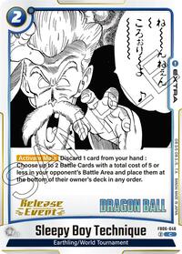 Sleepy Boy Technique (FB06-046) [Manga Booster 01 Release Event Cards]