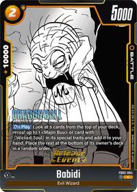 Babidi (FB03-084) [Manga Booster 01 Release Event Cards]