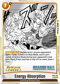 Energy Absorption (FB03-099) [Manga Booster 01 Release Event Cards]