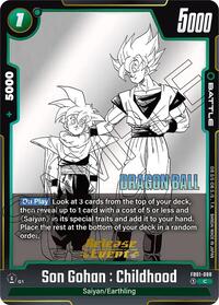Son Gohan : Childhood (FB01-088) [Manga Booster 01 Release Event Cards]