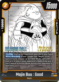 Majin Buu : Good - SB01-042 (SB01-042) [Manga Booster 01 Release Event Cards]