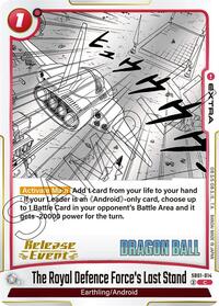 The Royal Defence Force's Last Stand (SB01-014) [Manga Booster 01 Release Event Cards]