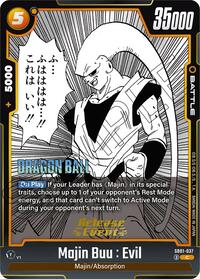 Majin Buu : Evil - SB01-037 (SB01-037) [Manga Booster 01 Release Event Cards]