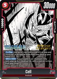 Cell - SB01-011 (SB01-011) [Manga Booster 01 Release Event Cards]