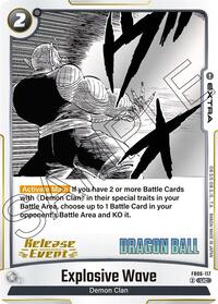 Explosive Wave (FB06-117) [Manga Booster 01 Release Event Cards]