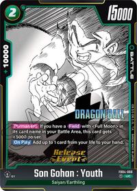 Son Gohan : Youth (FB04-060) [Manga Booster 01 Release Event Cards]