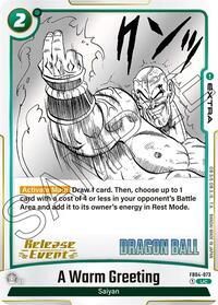 A Warm Greeting (FB04-073) [Manga Booster 01 Release Event Cards]