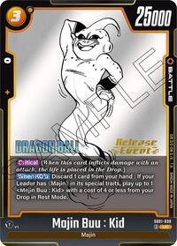 Majin Buu : Kid - SB01-038 (SB01-038) [Manga Booster 01 Release Event Cards]