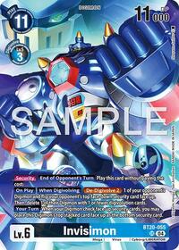 Invisimon (Digimon Liberator Debuggers Set) (BT20-055 SR) [Release Special Booster 2.5]