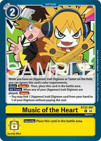 Music of the Heart (BT22-097 C) [Cyber Eden]