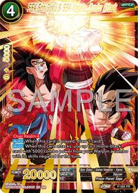 SS4 Son Goku & SS4 Vegeta, Combo Attack (Premium Anniversary Box 2025) (P-585) [Promotion Cards]