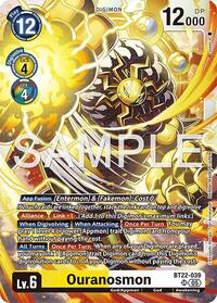 Ouranosmon (BT22-039 SR) [Cyber Eden]
