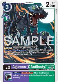 Agumon (X Antibody) (BT22-068 U) [Cyber Eden]