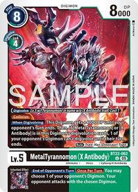 MetalTyrannomon (X Antibody) (BT22-062 U) [Cyber Eden]