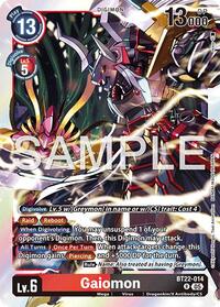 Gaiomon (BT22-014 R) [Cyber Eden]