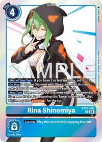 Rina Shinomiya (BT22-085 R) [Cyber Eden]