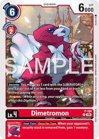 Dimetromon (Store Tournament 2025 Vol.3 Participation Pack) (P-189 P) [Digimon Promotion Cards]