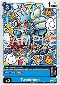 Tweetmon (Store Tournament 2025 Vol.3 Participation Pack) (P-190 P) [Digimon Promotion Cards]