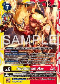 Apollomon ACE (Store Tournament 2025 Vol.3 Participation Pack) (P-191 P) [Digimon Promotion Cards]