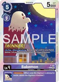 Bakemon (Store Tournament 2025 Vol.3 Winner Pack) (P-192 P) [Digimon Promotion Cards]