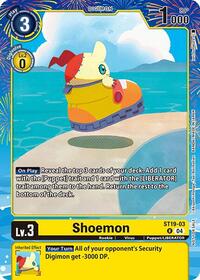 Shoemon (Regulation Battle Vol. 2) (ST19-03 R) [Digimon Promotion Cards]