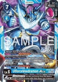 UlforceVeedramon ACE (BT22-025 SR) [Cyber Eden]