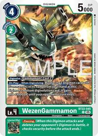 WezenGammamon (BT22-045 C) [Cyber Eden]