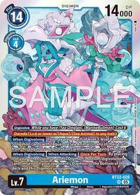 Ariemon (BT22-028 SR) [Cyber Eden]