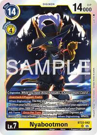 Nyabootmon (BT22-042 SR) [Cyber Eden]