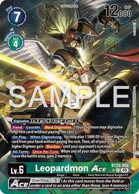 Leopardmon ACE (Alternate Art) (BT22-052 SR) [Cyber Eden]