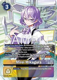 Mirei Mikagura (Alternate Art) (BT22-089 R) [Cyber Eden]