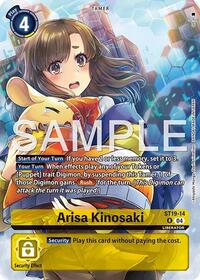 Arisa Kinosaki (Digimon Liberator Debuggers Set) (ST19-14 R) [Starter Deck 19: Fable Waltz]
