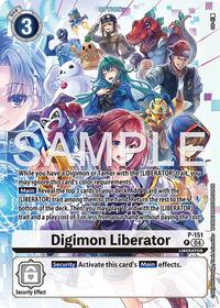 Digimon Liberator - P-151 (Digimon Liberator Debuggers Set) (P-151 P) [Digimon Promotion Cards]
