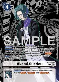 Akemi Suedou (Alternate Art) (BT22-095 U) [Cyber Eden]