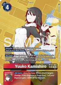 Yuuko Kamishiro (SP) (BT22-083 SR) [Cyber Eden]