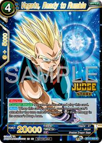 Vegeta, Ready to Rumble (Judge Pack Vol.17) (Store) (BT11-053) [Judge Promotion Cards]