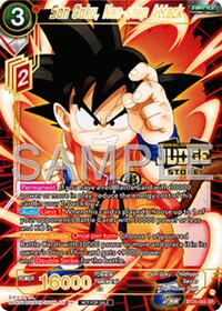 Son Goku, Non-stop Attack (Judge Pack Vol.17) (Store) (BT25-005) [Judge Promotion Cards]