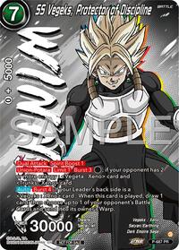 SS Vegeks, Protector of Discipline (Tournament Pack Vol.12) (Winner) (P-687) [Tournament Promotion Cards]