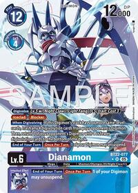 Dianamon (Alternate Art) (BT22-077 SR) [Cyber Eden]