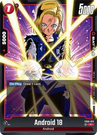 Android 18 (Limited Pack 02) (FB07-013) [Tournament and Championship Promos]