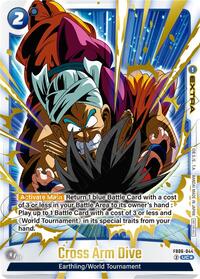 Cross Arm Dive (Limited Pack 02) (Alternate Art) (FB06-044) [Tournament and Championship Promos]