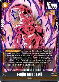 Majin Buu : Evil (Limited Pack 02) (SB01-034) [Tournament and Championship Promos]